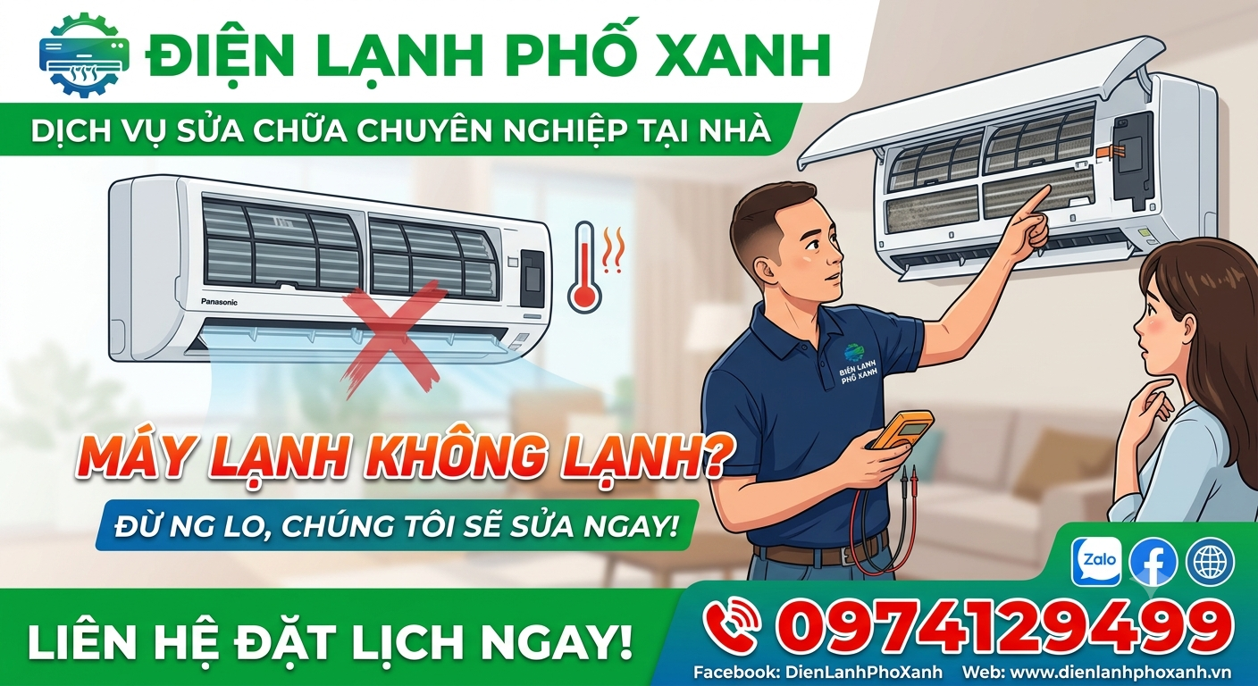 Máy Lạnh Không Lạnh: 10 Nguyên Nhân & Cách Xử Lý 