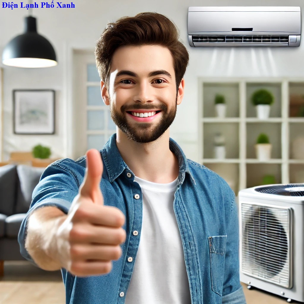 Sửa máy lạnh gần đây Điện lạnh Phố Xanh