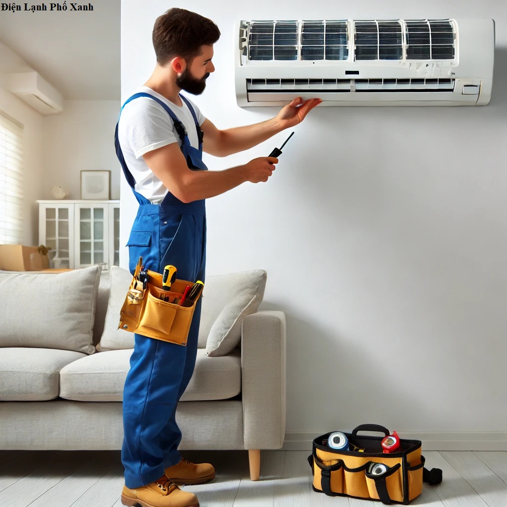 Sửa máy lạnh tại Thủ Đức - Điện lạnh Phố Xanh