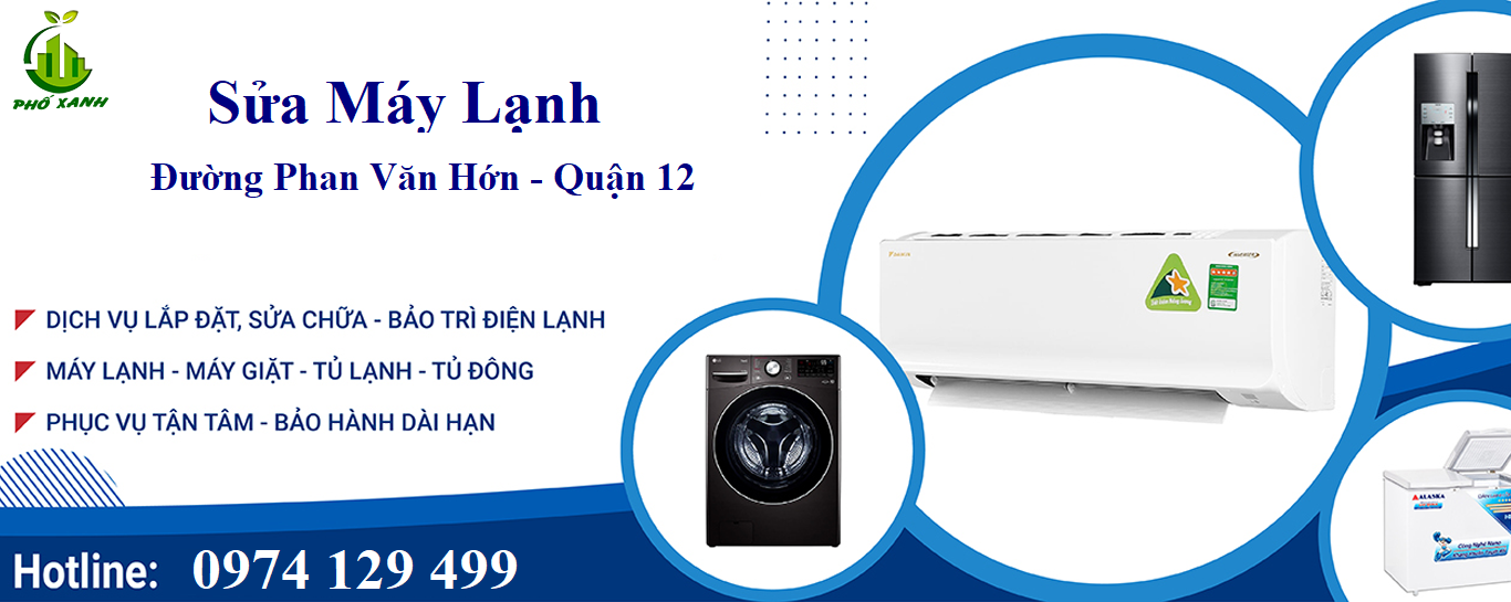 sửa máy lạnh đường Phan Văn Hớn