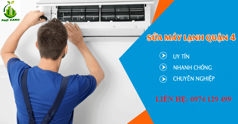 Sửa máy lạnh tại Quận 4 giá rẻ