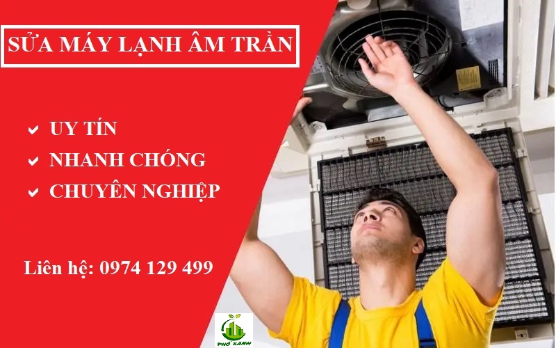 Sửa máy lạnh âm trần Reetech tại TP.HCM