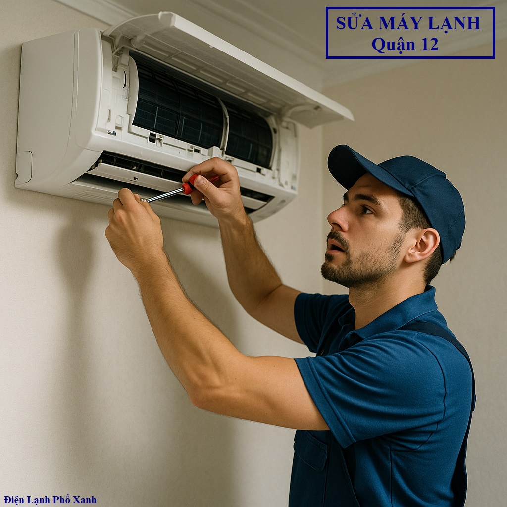 sửa máy lạnh quận 12