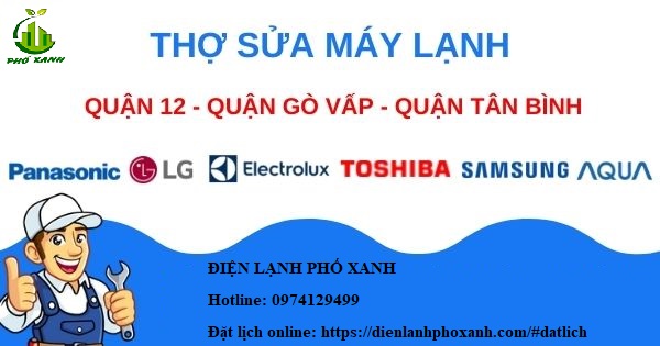 Sửa máy lạnh Quận 12 giá rẻ