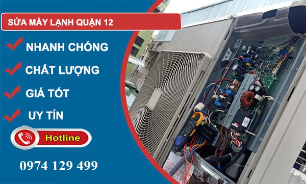 Sửa máy lạnh Quận 12 giá rẻ