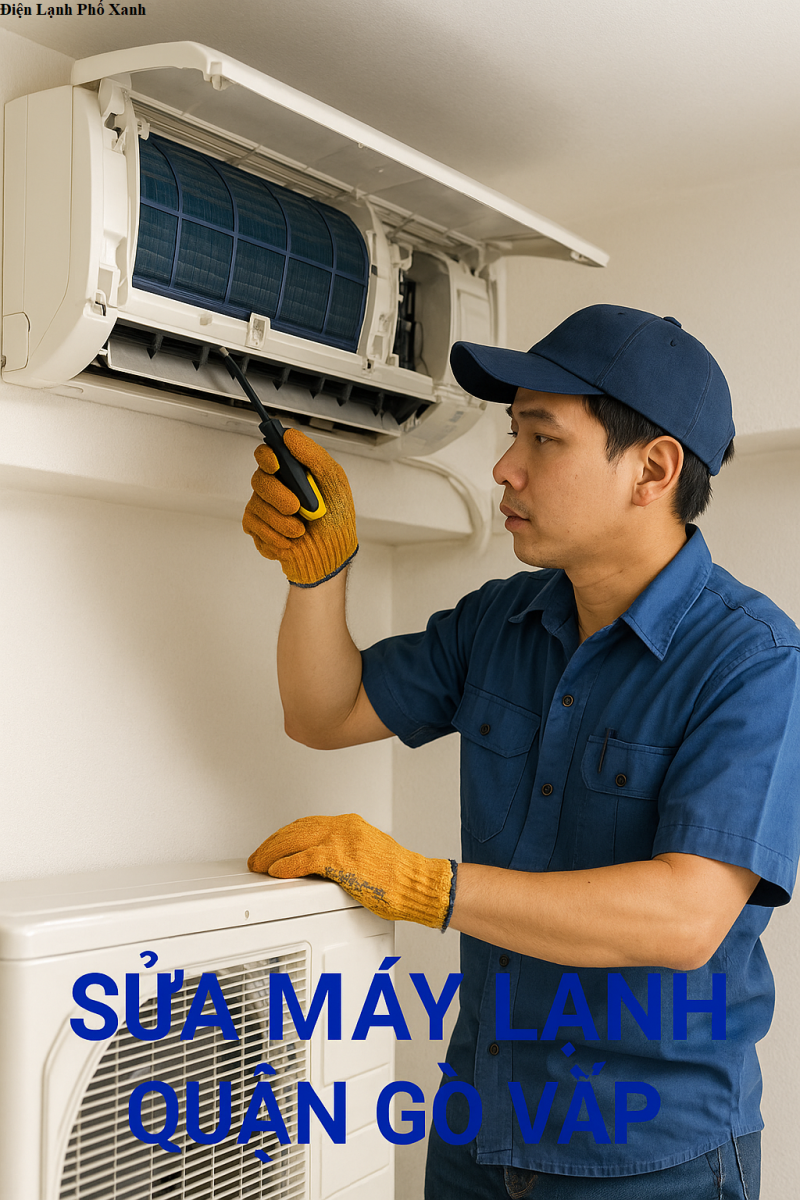 sửa máy lạnh quận Gò Vấp