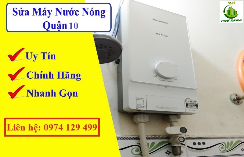 Sửa máy nước nóng quận 10