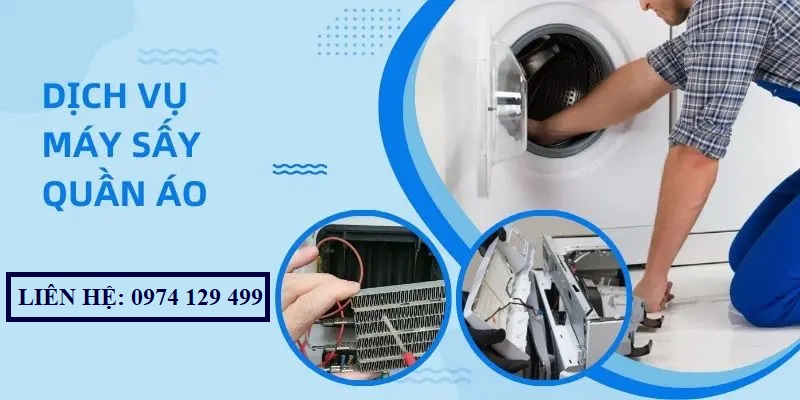 Sửa máy sấy quần áo uy tín tại TPHCM