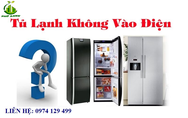 Sửa tủ lạnh không vào điện