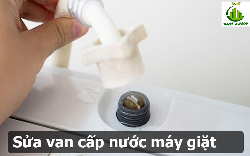 Sửa van cấp nước máy giặt bị hỏng ở đâu tốt tại TPHCM?