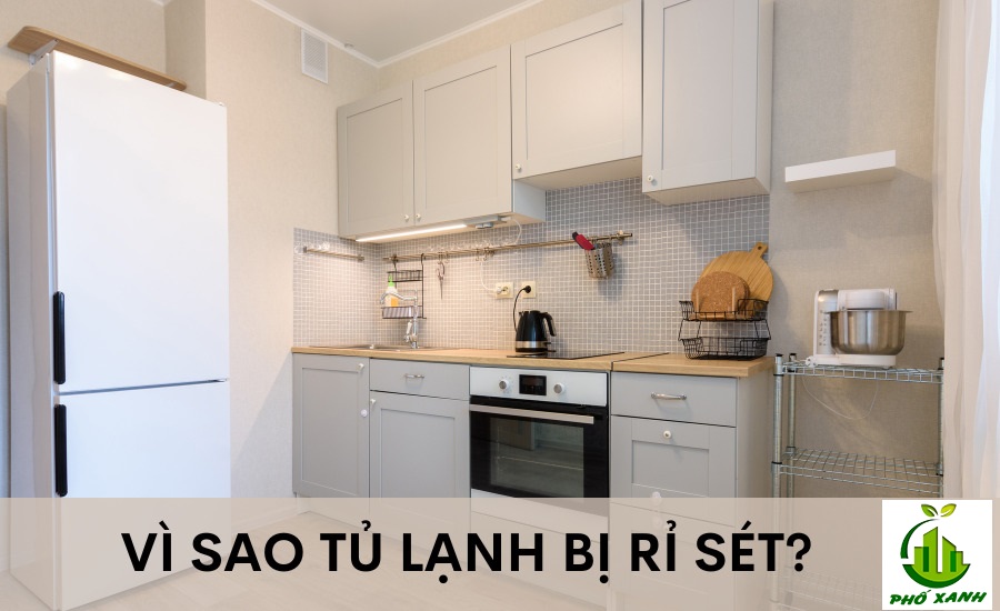 Tủ lạnh bị rỉ sét