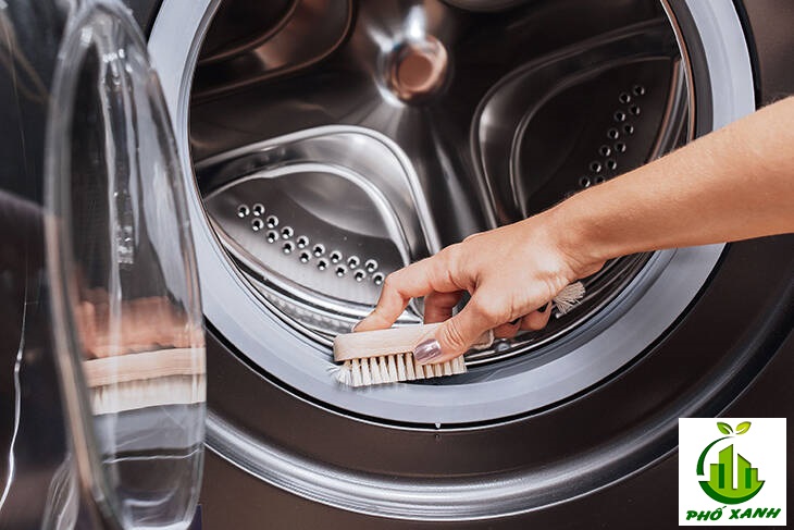 Cách vệ sinh gioăng cao su máy giặt đơn giản
