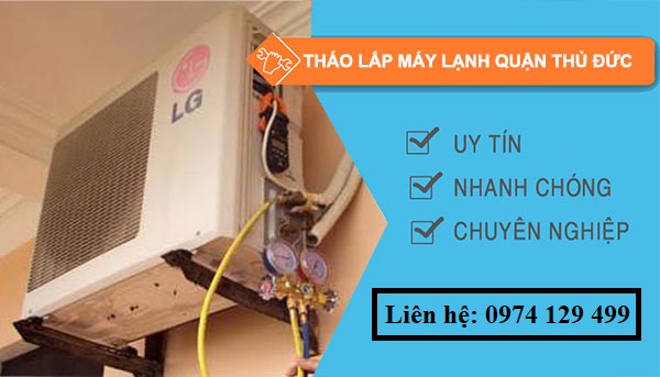 Tháo lắp máy lạnh Quận Thủ Đức