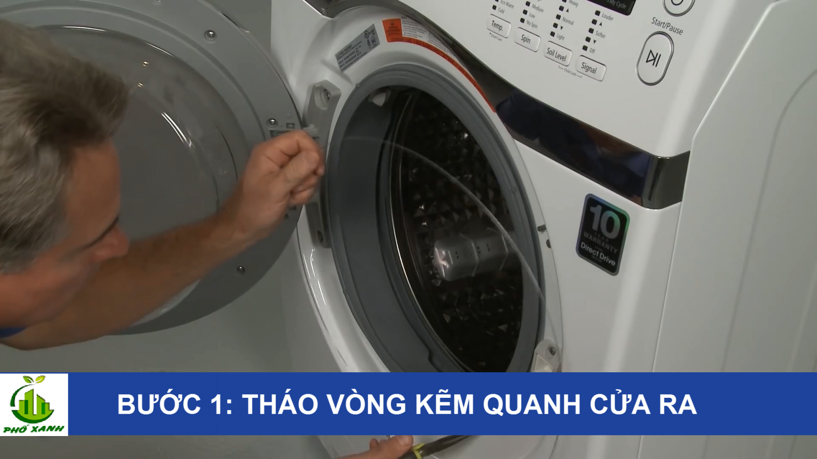 5 bước khắc phục máy giặt Electrolux không mở được cửa