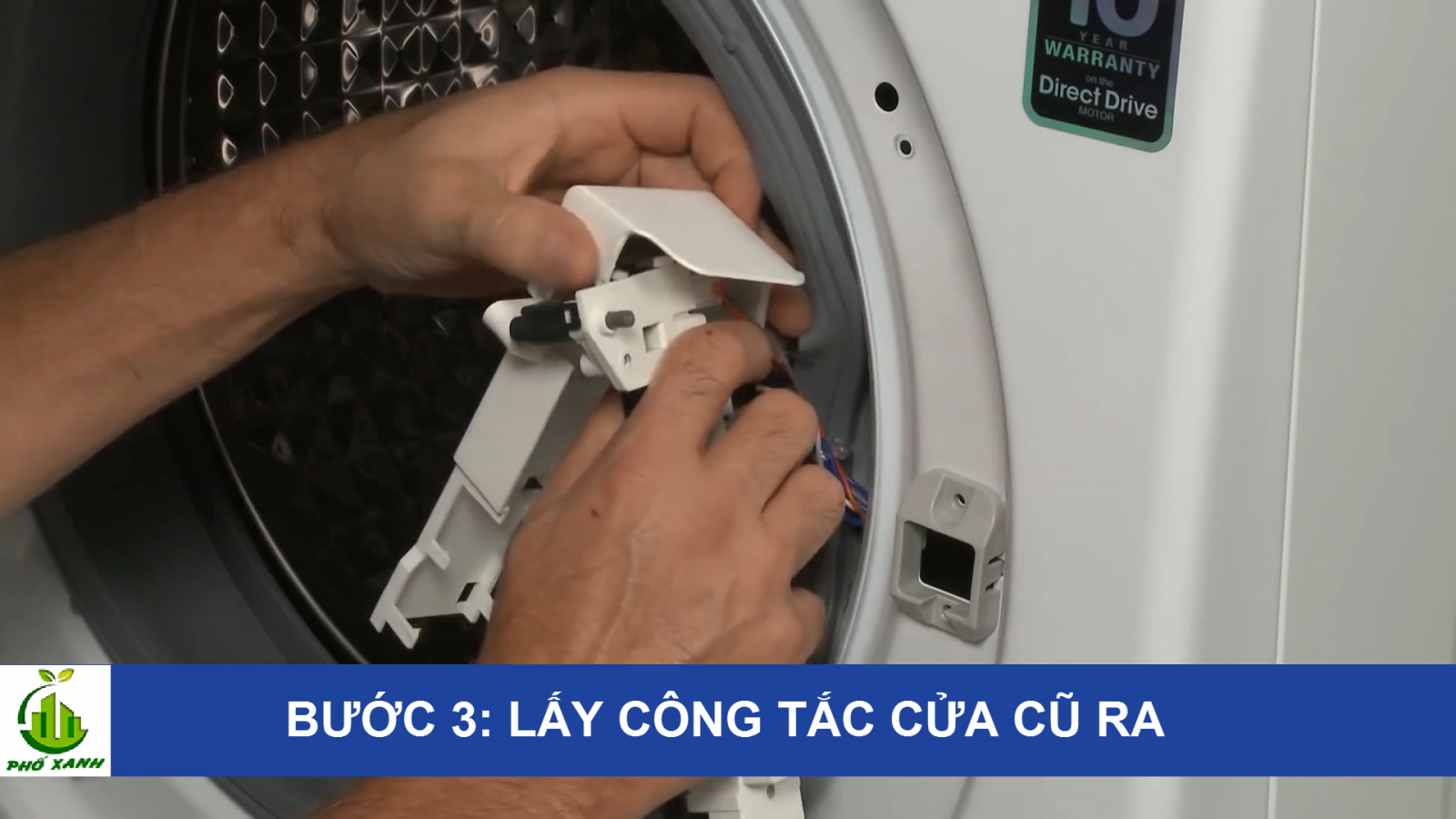 5 bước khắc phục máy giặt Electrolux không mở được cửa