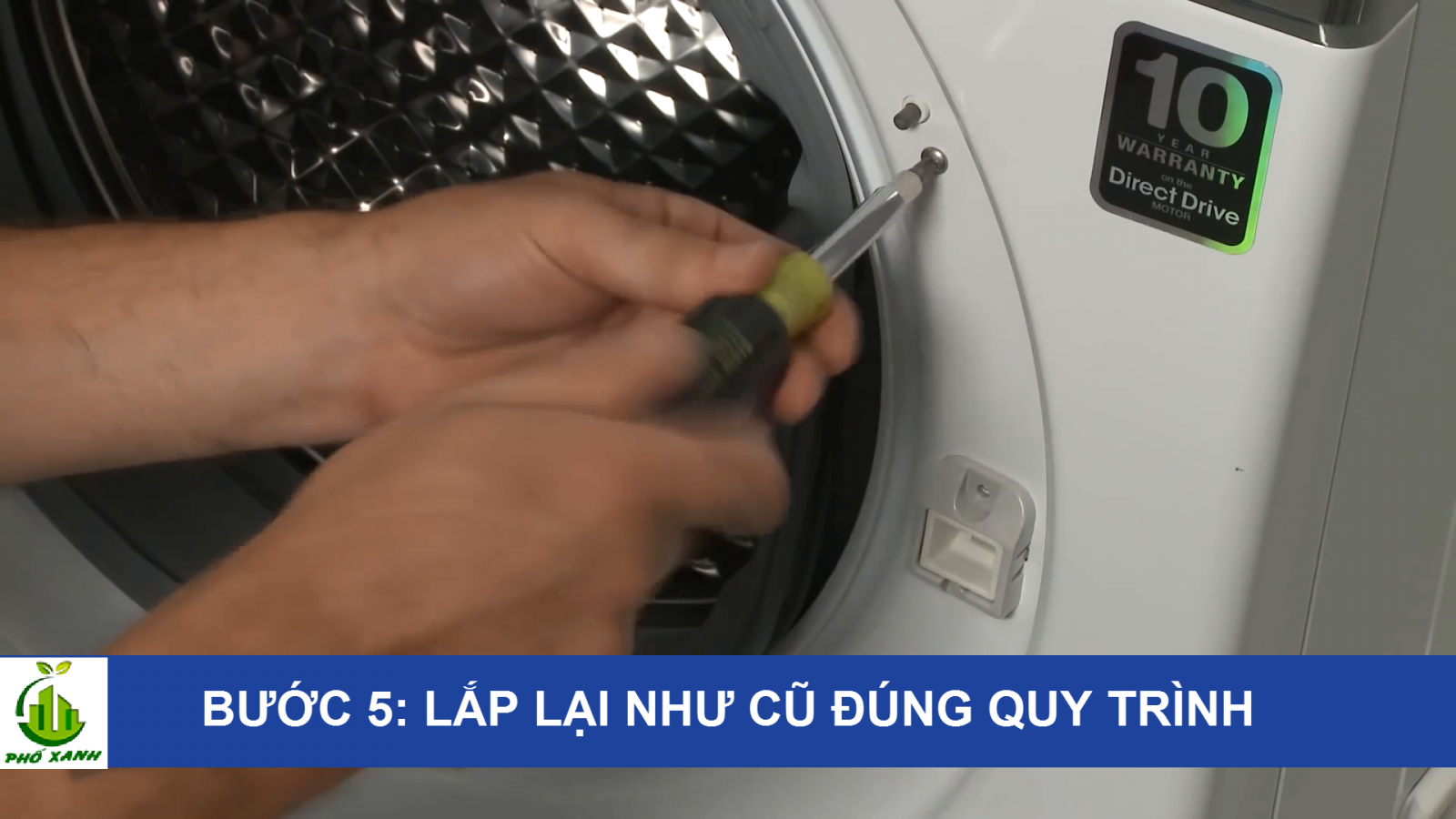 5 bước khắc phục máy giặt Electrolux không mở được cửa