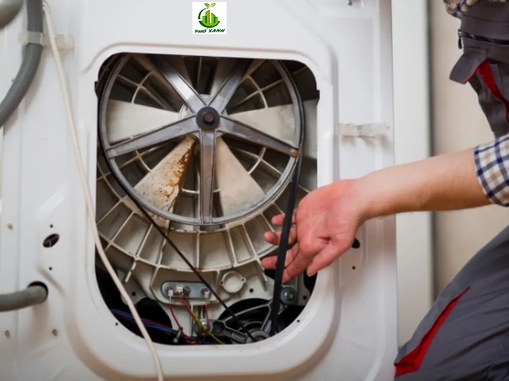Cách thay dây curoa máy giặt cực đơn giản, nhanh gọn