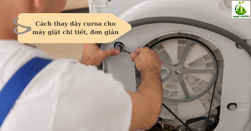 Cần làm gì khi máy giặt bị đứt dây curoa?