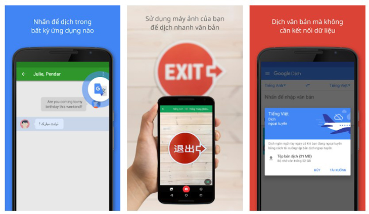 Google Dịch giao diện dịch hình ảnh