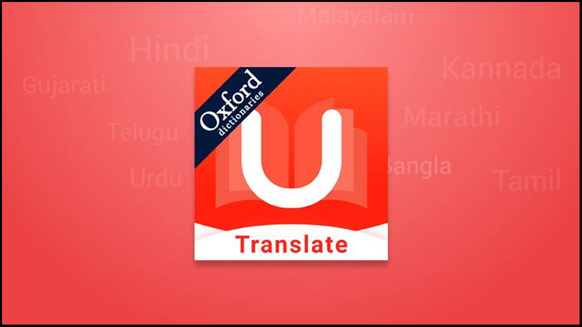 U-Dictionary với tính năng dịch camera