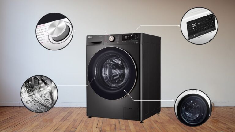 Máy giặt LG giá rẻ FV1414S3BA: Công nghệ giặt hiện đại