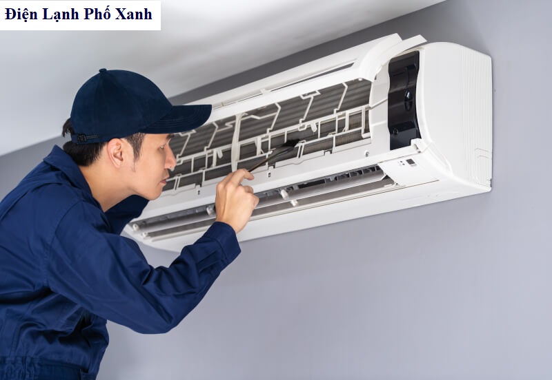 Sửa máy lạnh quận 8 - Điện lạnh Phố Xanh