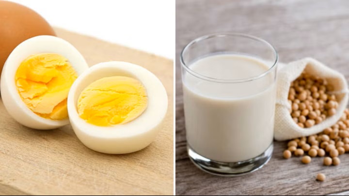 không nên kết hợp trứng với đậu nành