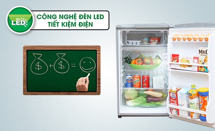 Tủ lạnh Aqua 90 lít AQR-95AR