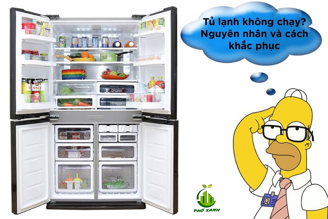 Tủ lạnh không chạy, không hoạt động