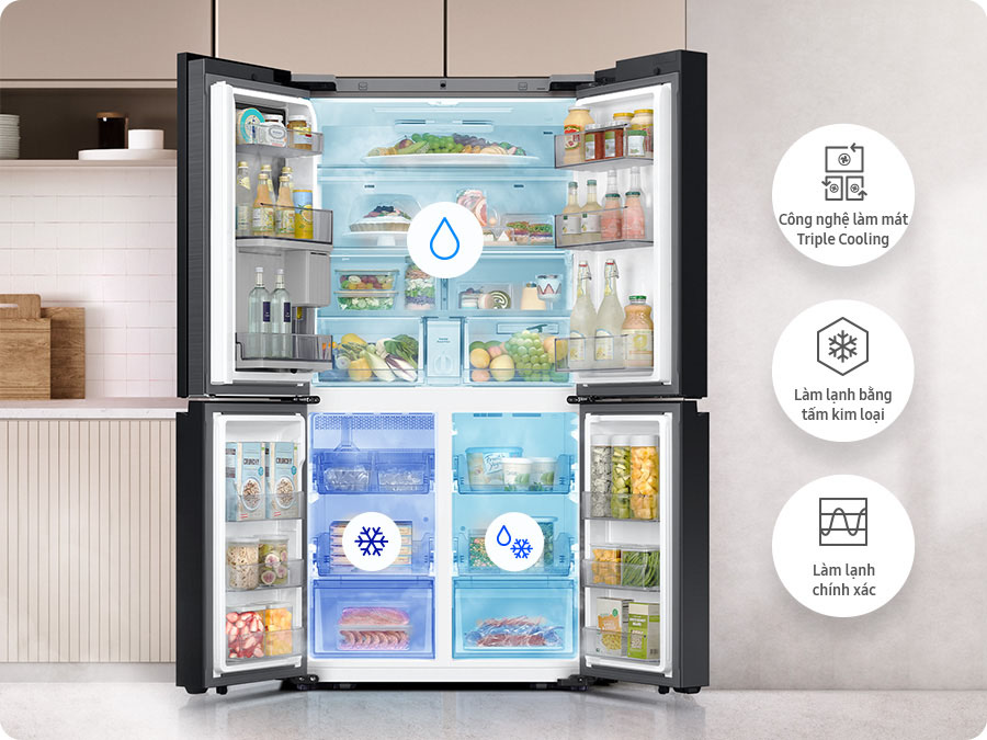 Tủ lạnh Samsung Bespoke AI Family Hub+ có gì nổi bật?