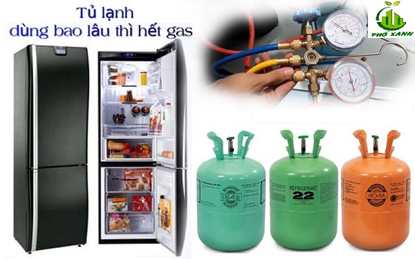 Tủ lạnh dùng lâu có hết gas không? Thay gas tủ lạnh bao nhiêu tiền?