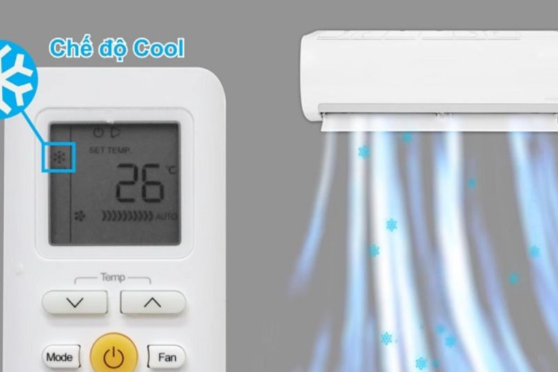 chỉnh chế độ cool