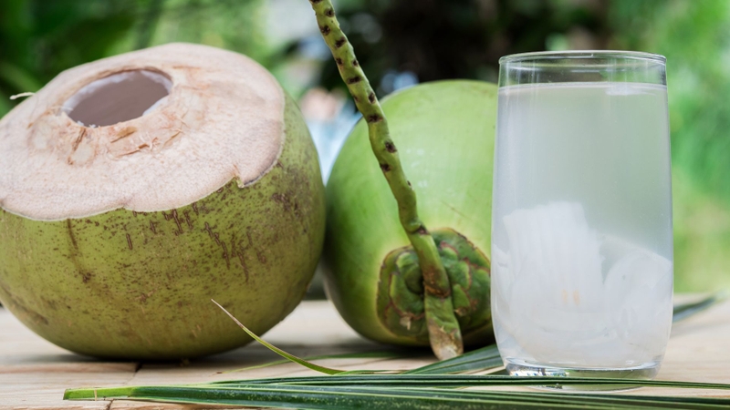Thay nước lọc bằng nước dừa hoàn toàn mỗi ngày không được khuyến khích
