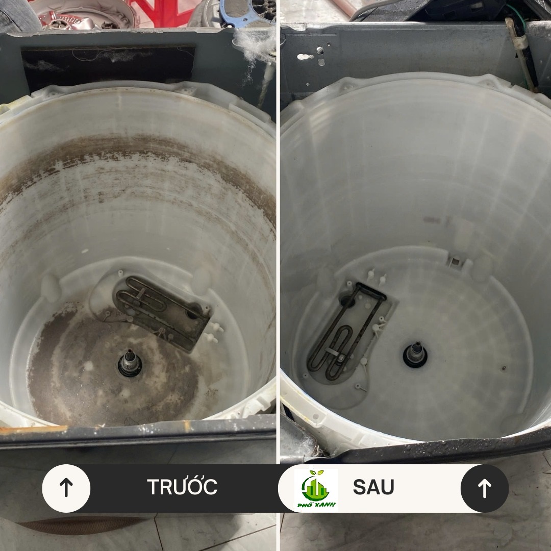 Dịch vụ vệ sinh máy giặt quận 3