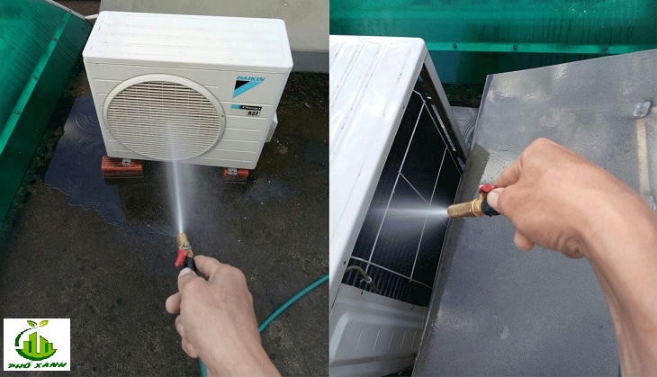 Vệ sinh máy lạnh Phố Xanh