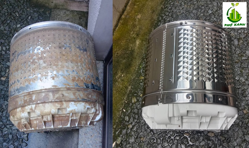 Cách vệ sinh máy giặt cửa ngang tại nhà nhanh chóng