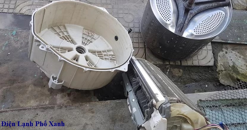 vệ sinh máy giặt