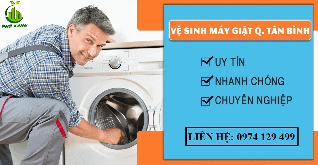 Vệ sinh máy giặt chung cư Quận Tân Bình