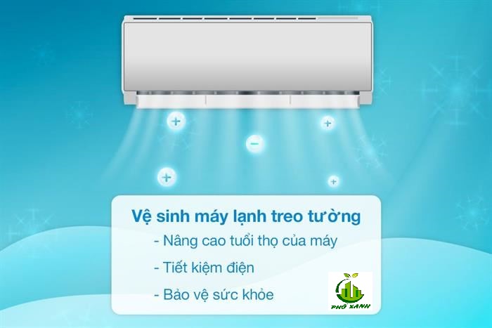 Vệ sinh máy lạnh khu dân cư An Sương 
