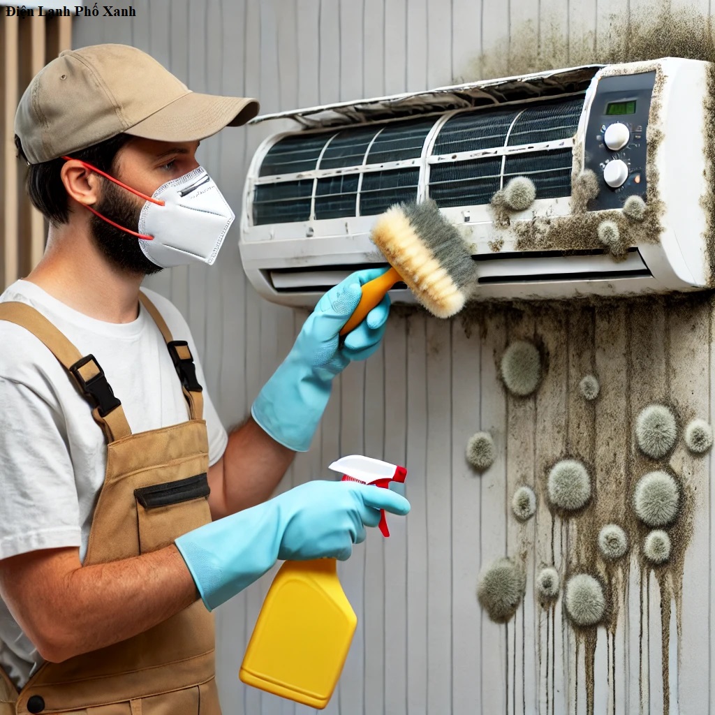 vệ sinh máy lạnh Thủ Đức - Điện Lạnh Phố Xanh