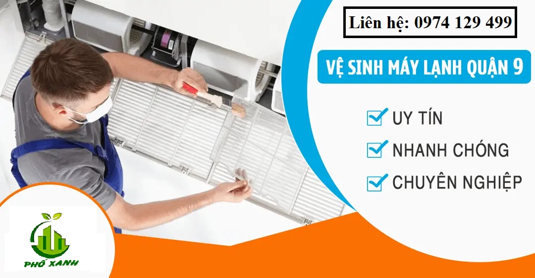 Vệ sinh máy lạnh Quận 9
