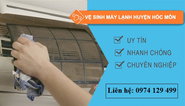 Vệ sinh máy lạnh tại chung cư Huyện Hóc Môn