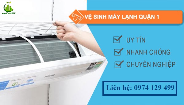 Dịch vụ vệ sinh máy lạnh Quận 1