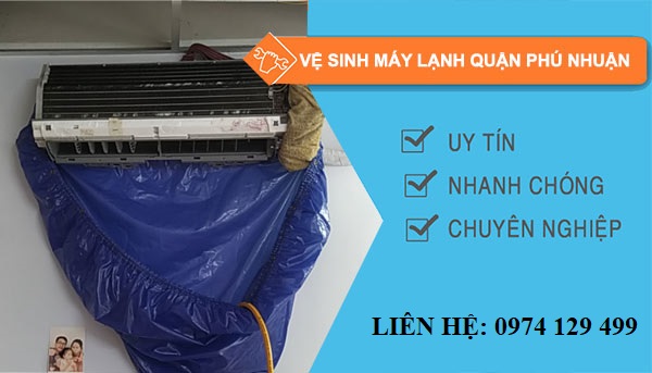 Vệ sinh máy lạnh chung cư Quận Phú Nhuận