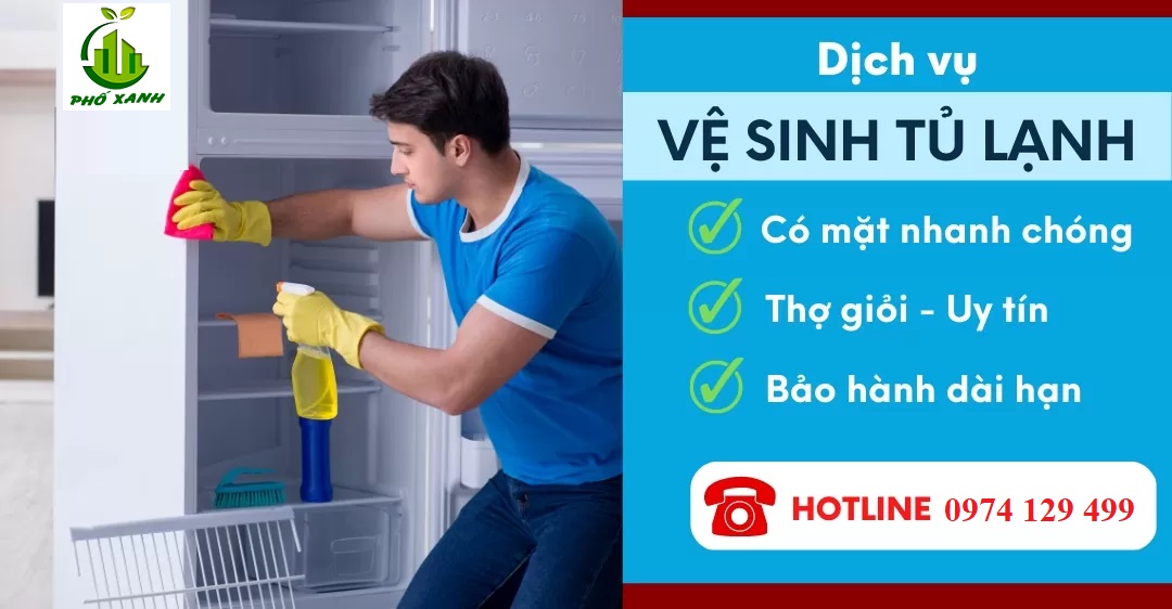 Vệ sinh tủ lạnh Quận Phú Nhuận