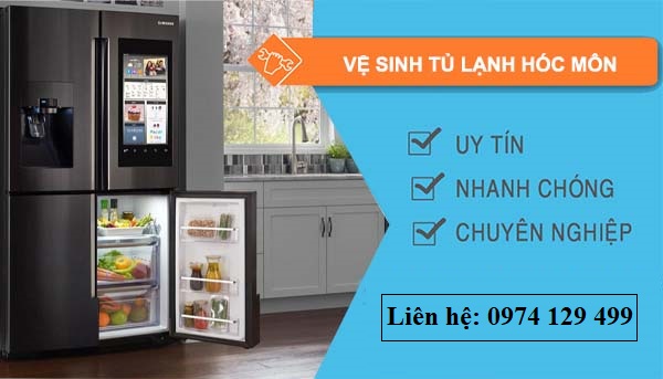 Vệ sinh tủ lạnh Huyện Hóc Môn
