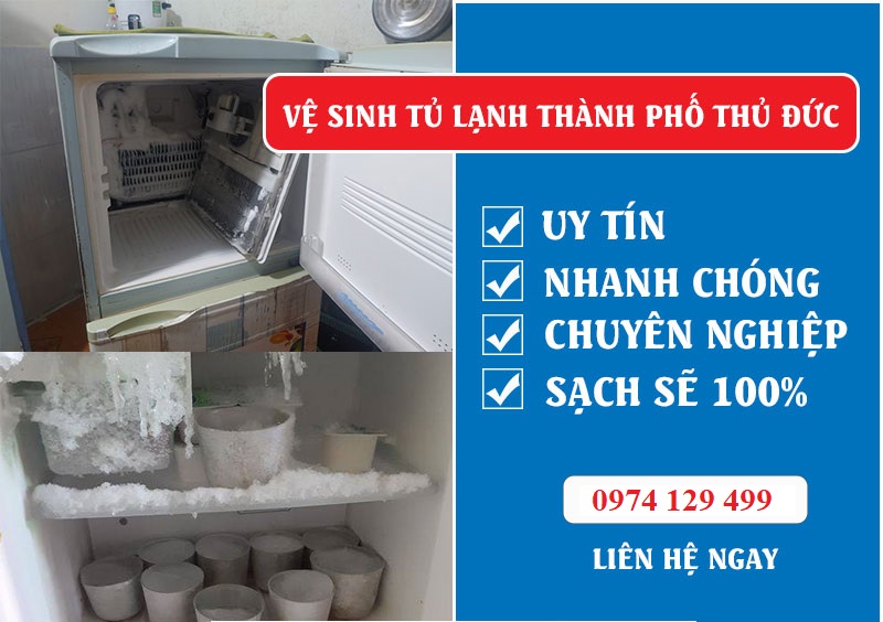 Vệ sinh tủ lạnh thành phố Thủ Đức