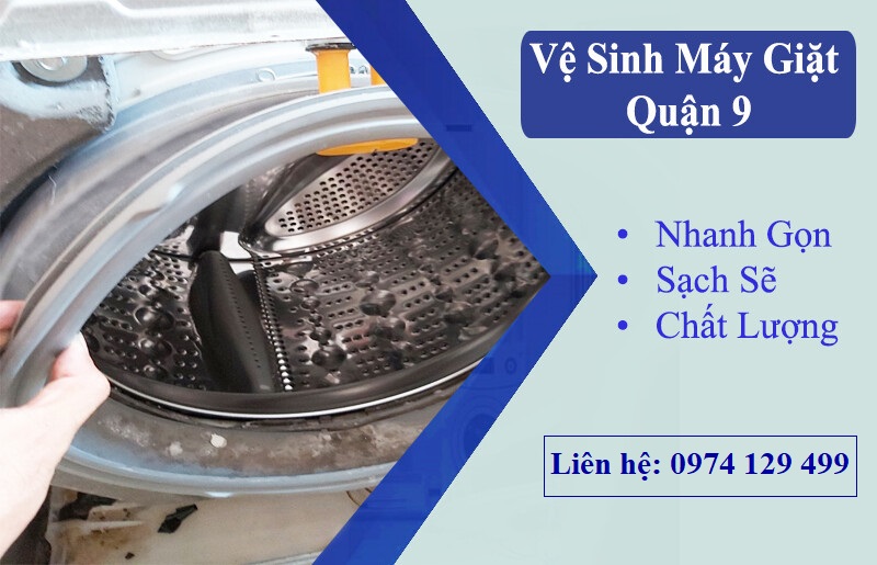 Vệ sinh máy giặt chung cư Quận 9