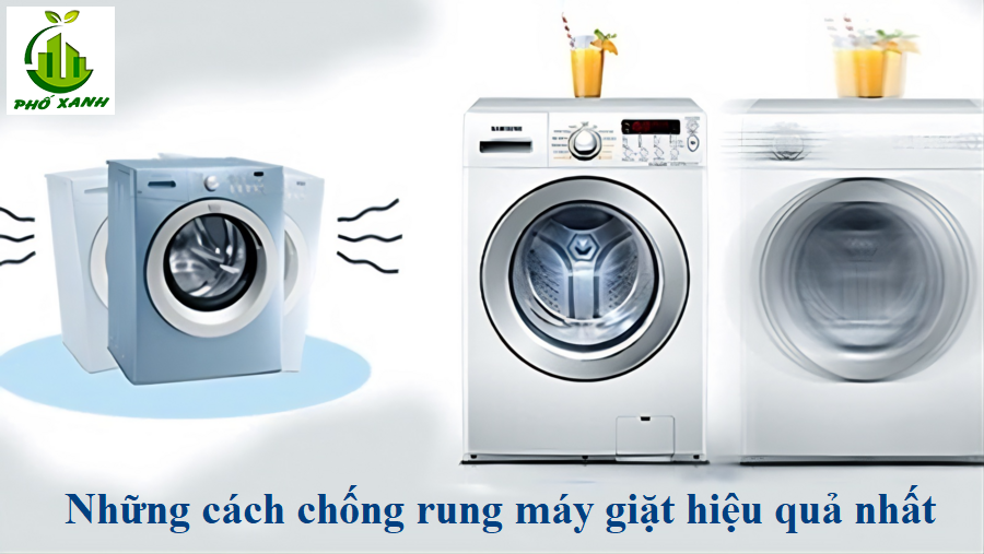 Những cách chống rung máy giặt hiệu quả nhất