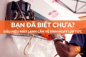 Dấu hiệu máy lạnh cần được vệ sinh?